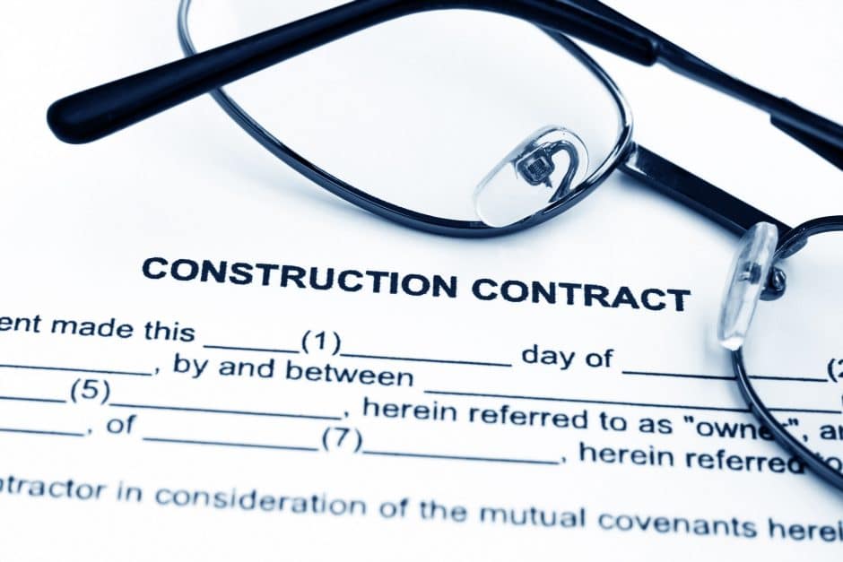 Construction contract